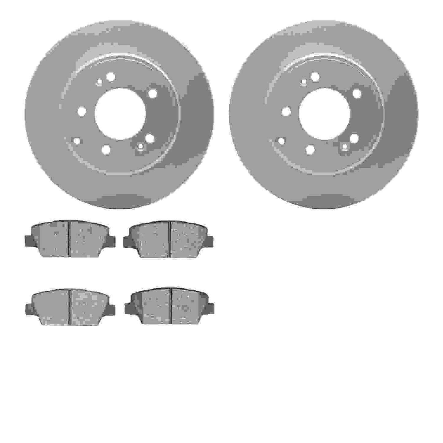 Dynamic Friction Company Disc Brake Kit 4502-21077