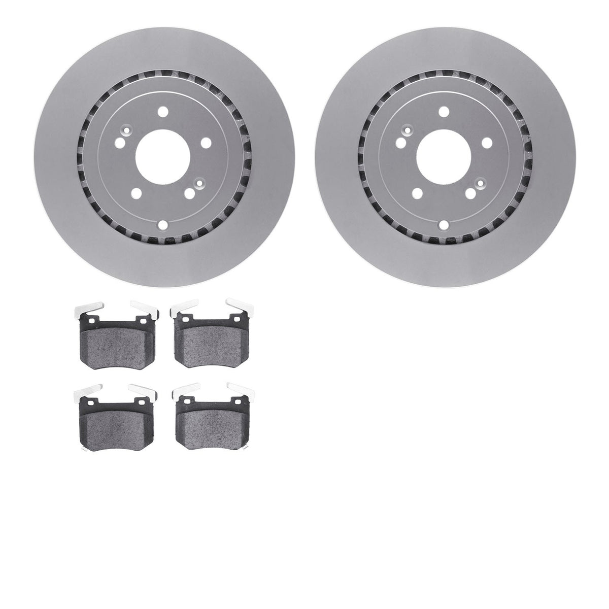 Dynamic Friction Company Disc Brake Kit 4502-21079