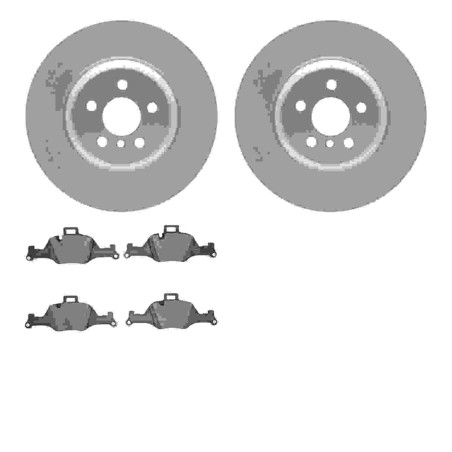 Dynamic Friction Company Disc Brake Kit 4502-31283