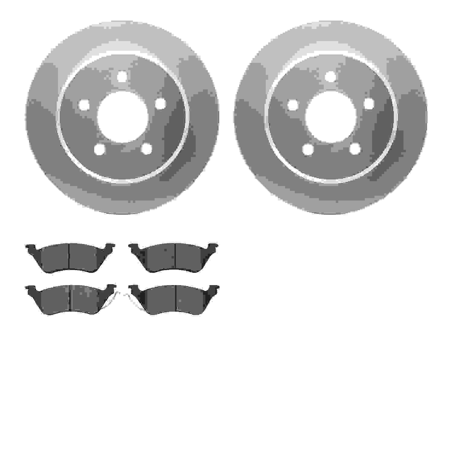 Dynamic Friction Company Disc Brake Kit 4502-40118