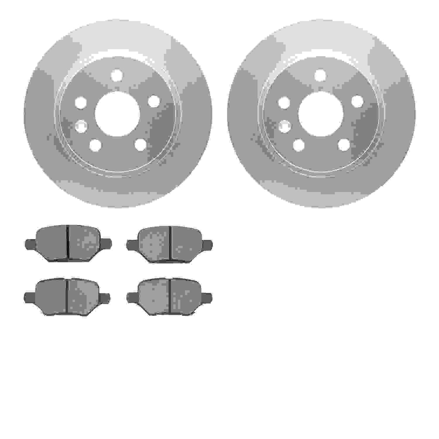 Dynamic Friction Company Disc Brake Kit 4502-45061