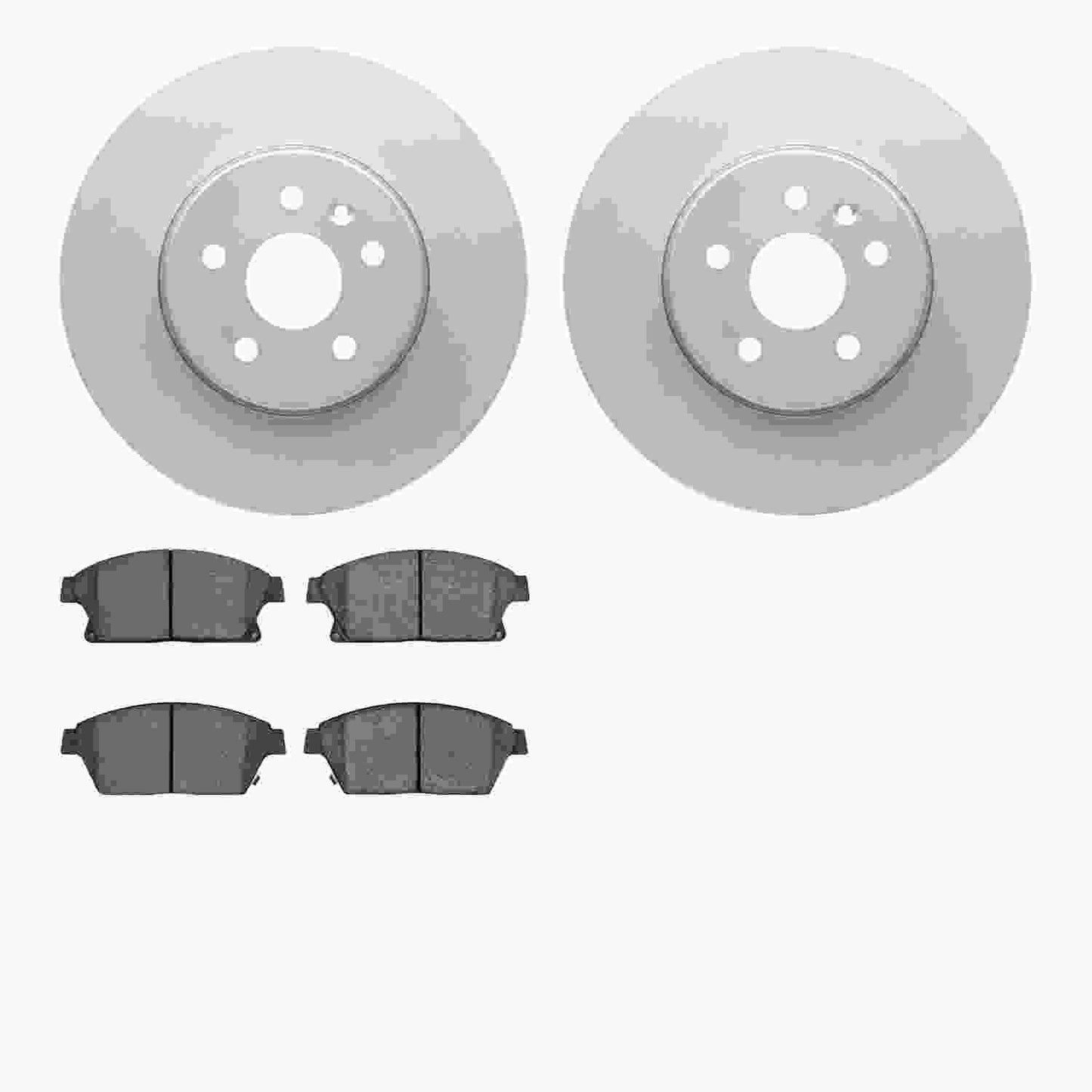Dynamic Friction Company Disc Brake Kit 4502-45065