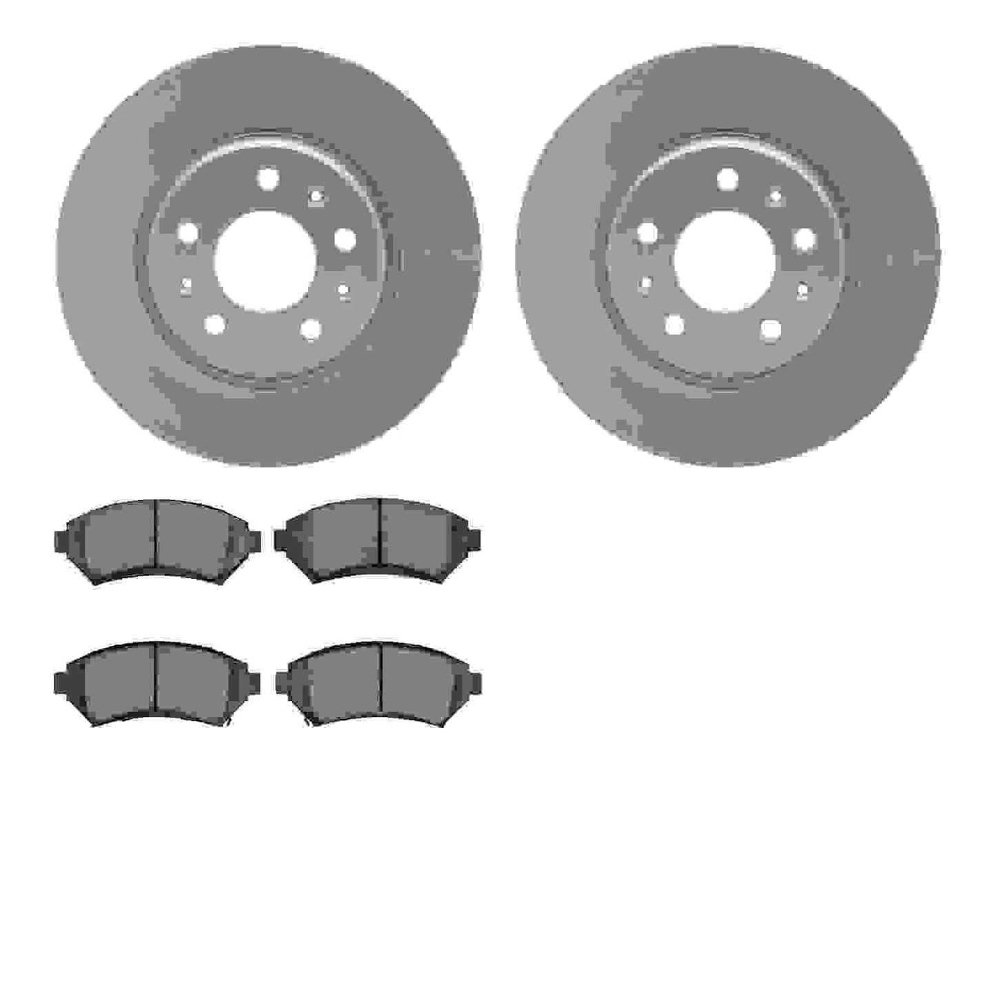 Dynamic Friction Company Disc Brake Kit 4502-46061