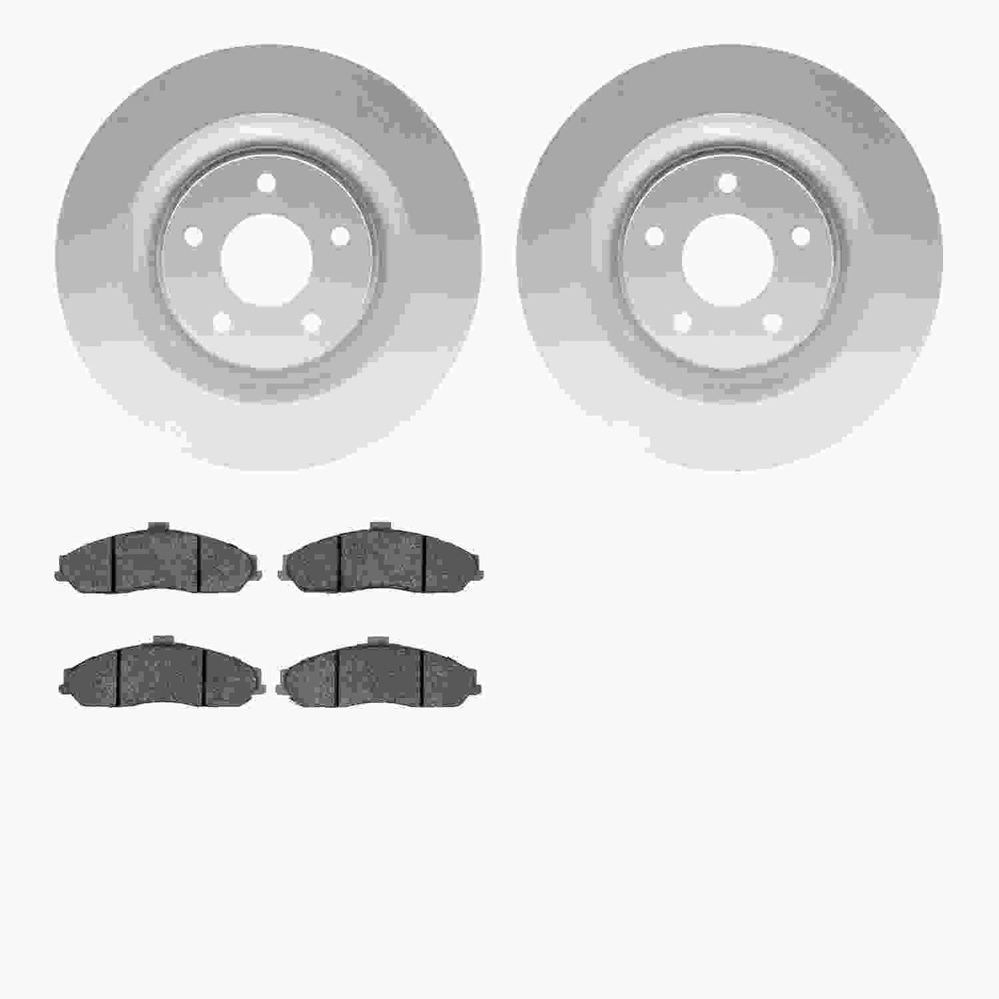 Dynamic Friction Company Disc Brake Kit 4502-46077