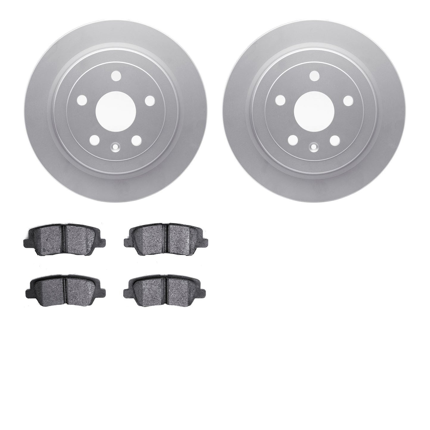 Dynamic Friction Company Disc Brake Kit 4502-46087