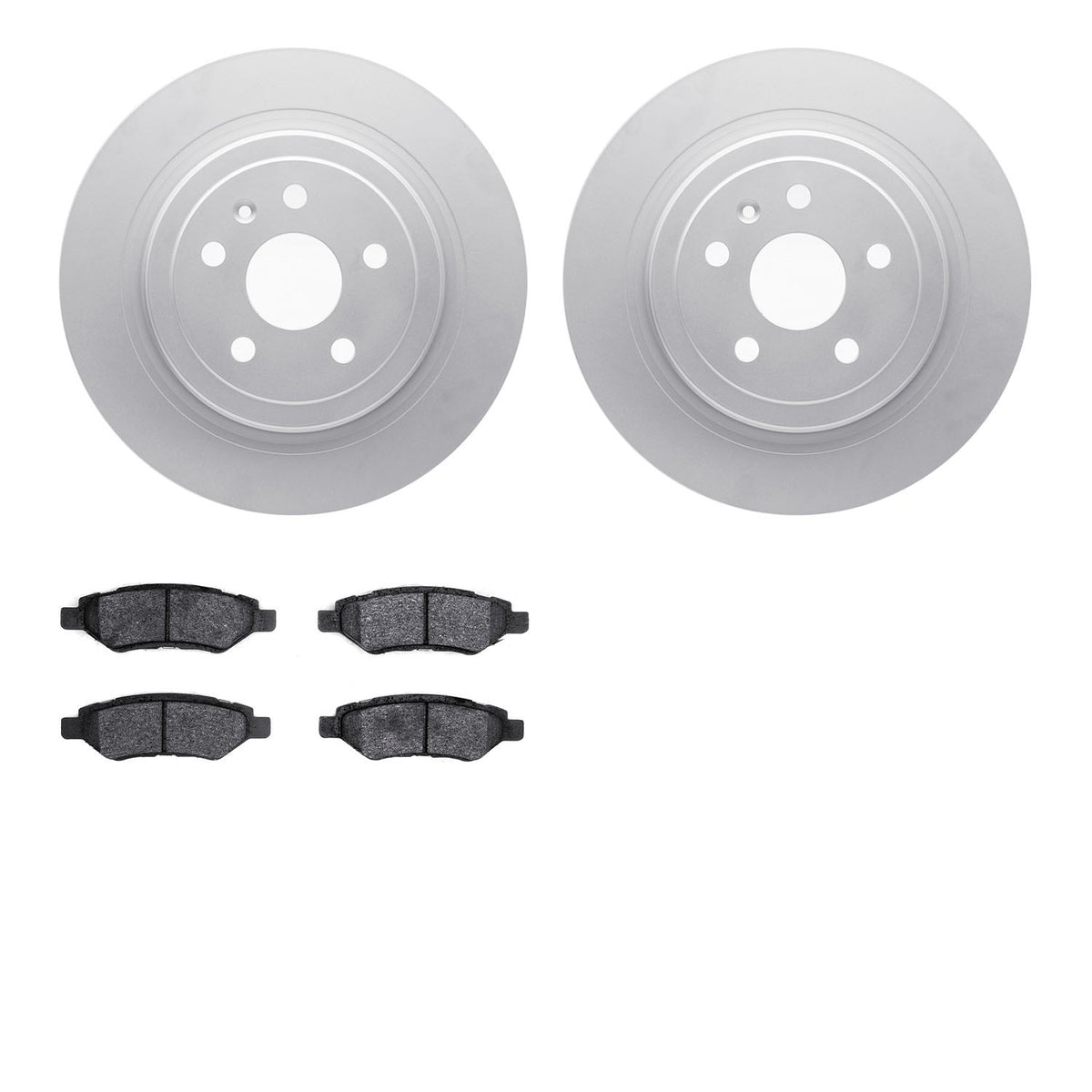Dynamic Friction Company Disc Brake Kit 4502-46090