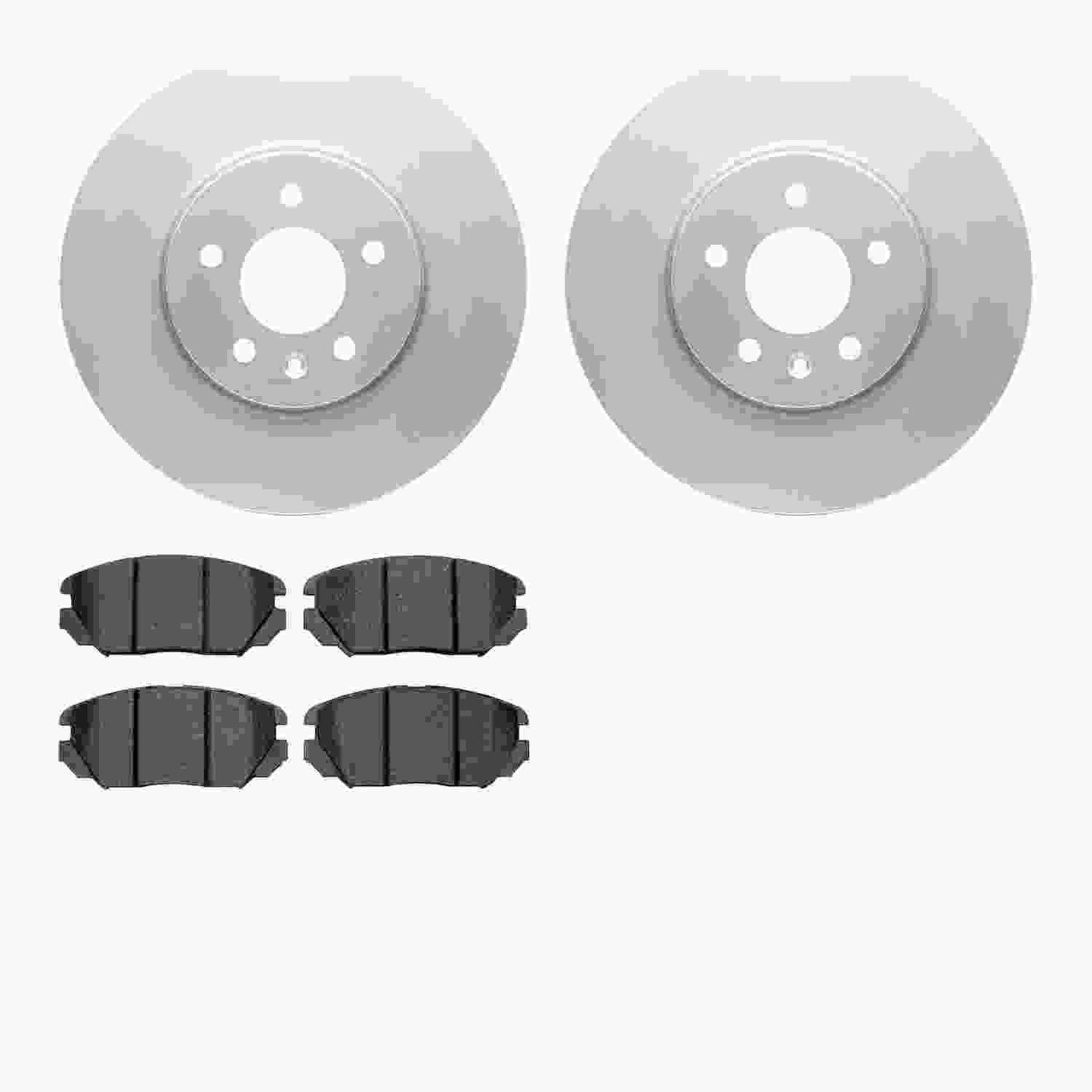Dynamic Friction Company Disc Brake Kit 4502-46110