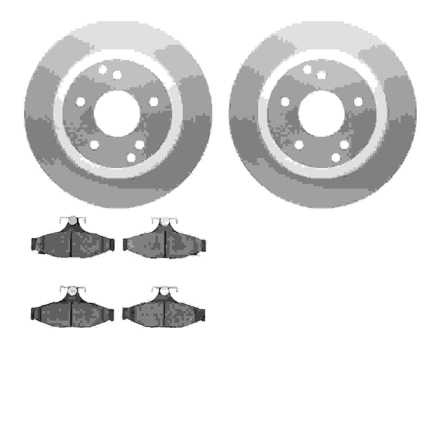 Dynamic Friction Company Disc Brake Kit 4502-47061