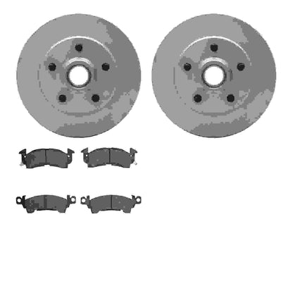 Dynamic Friction Company Disc Brake Kit 4502-48079