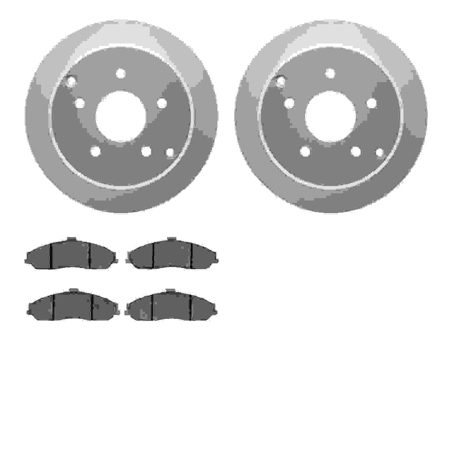 Dynamic Friction Company Disc Brake Kit 4502-52030