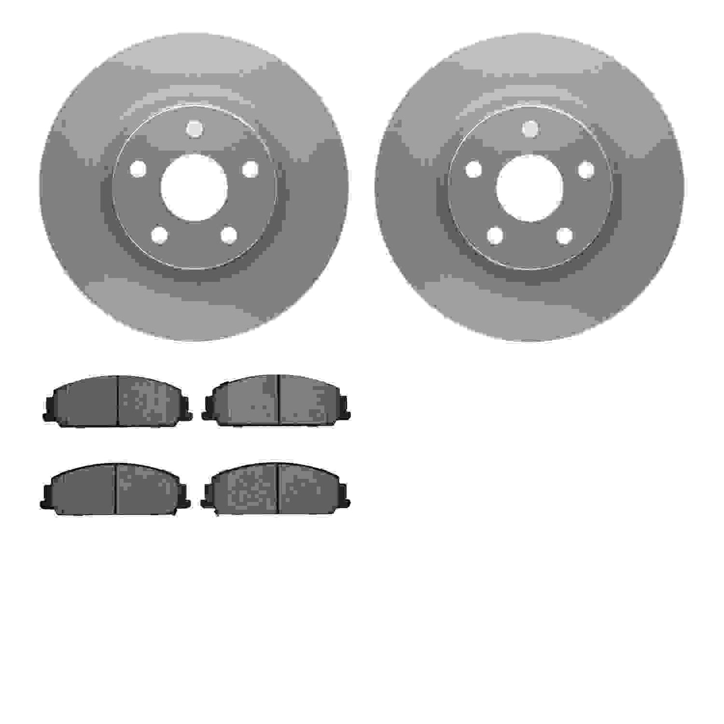 Dynamic Friction Company Disc Brake Kit 4502-52036