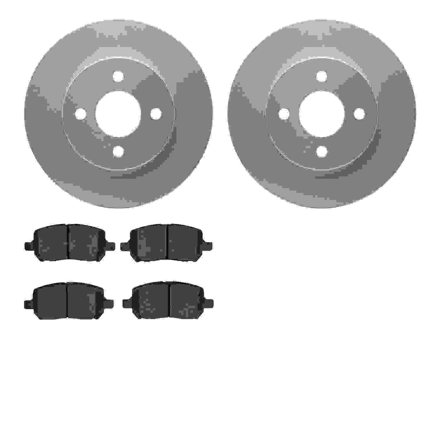Dynamic Friction Company Disc Brake Kit 4502-53012