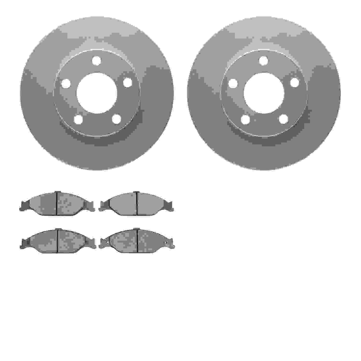 Dynamic Friction Company Disc Brake Kit 4502-54222