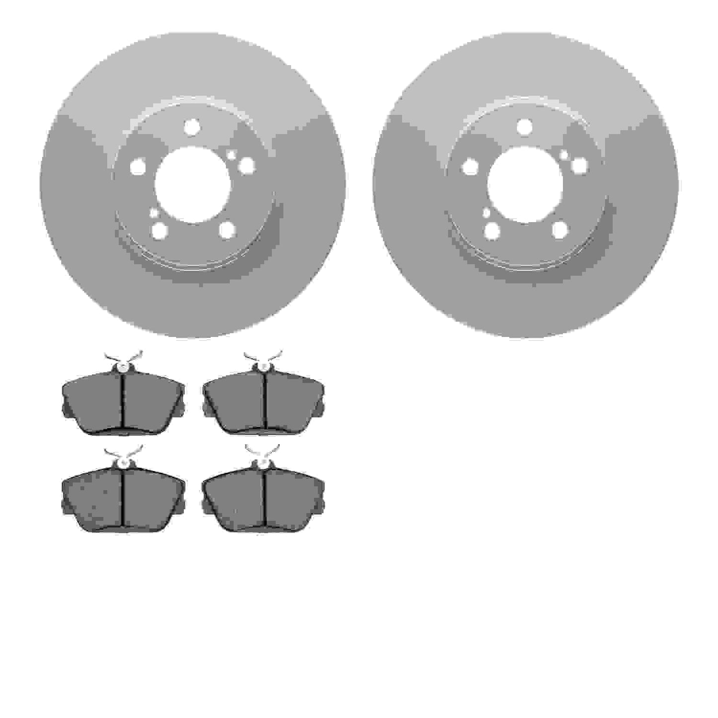 Dynamic Friction Company Disc Brake Kit 4502-54225