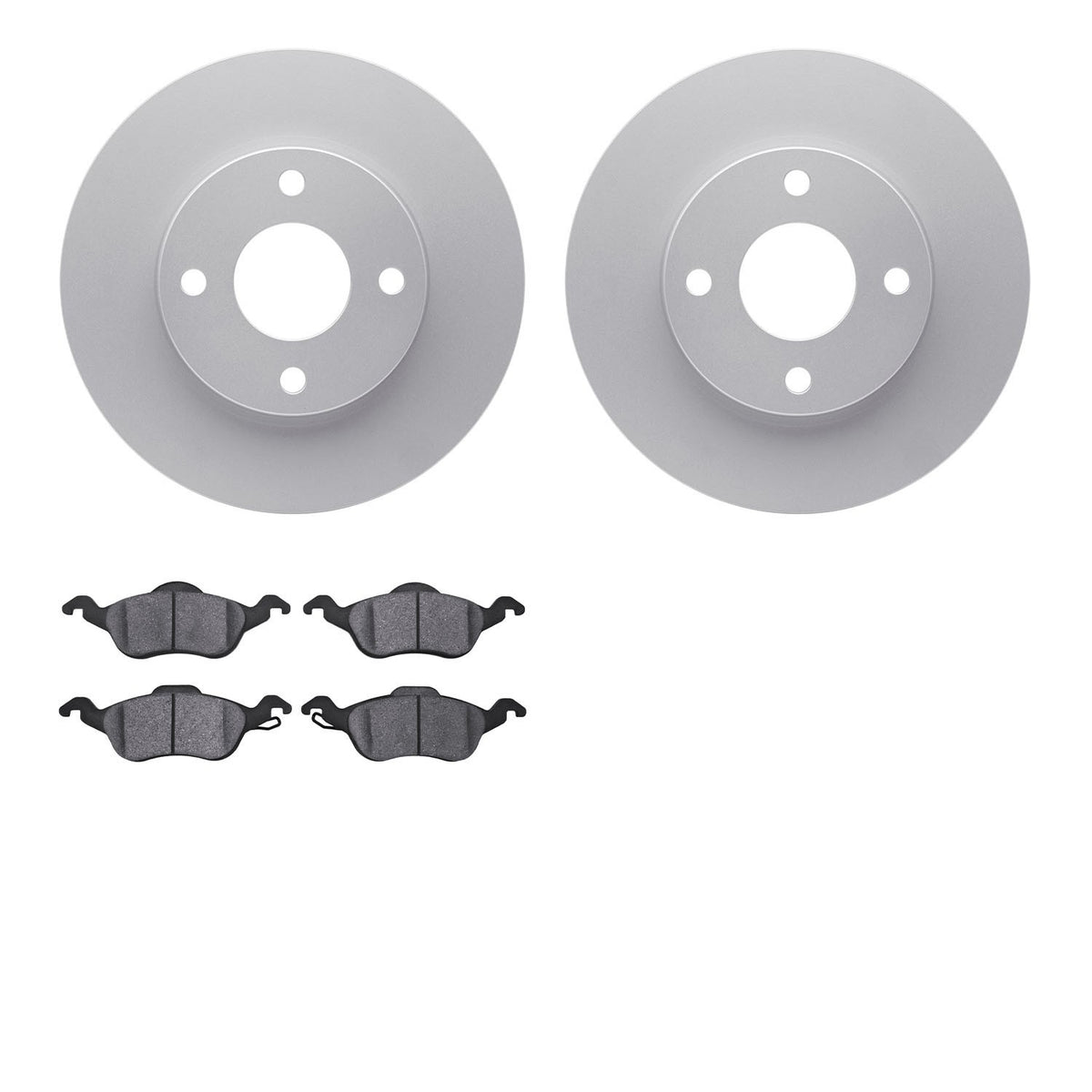 Dynamic Friction Company Disc Brake Kit 4502-54233