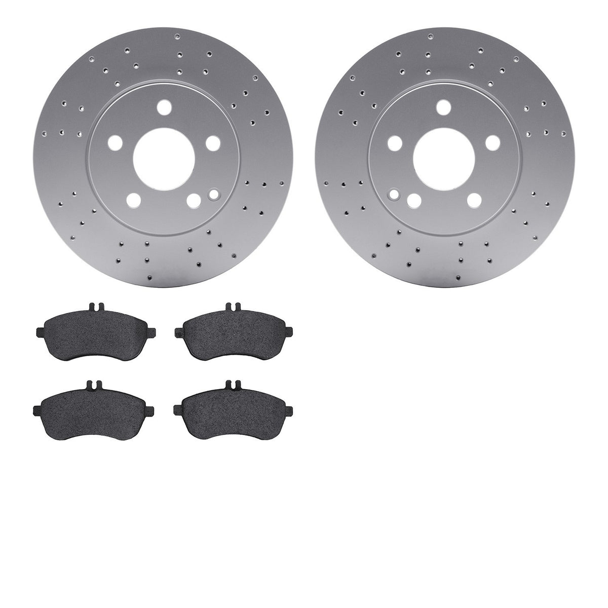 Dynamic Friction Company Disc Brake Kit 4502-63170