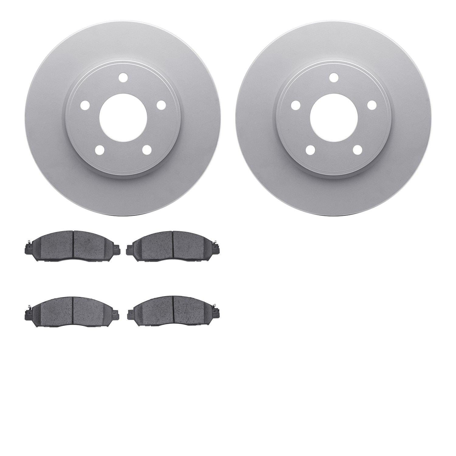 Dynamic Friction Company Disc Brake Kit 4502-67146