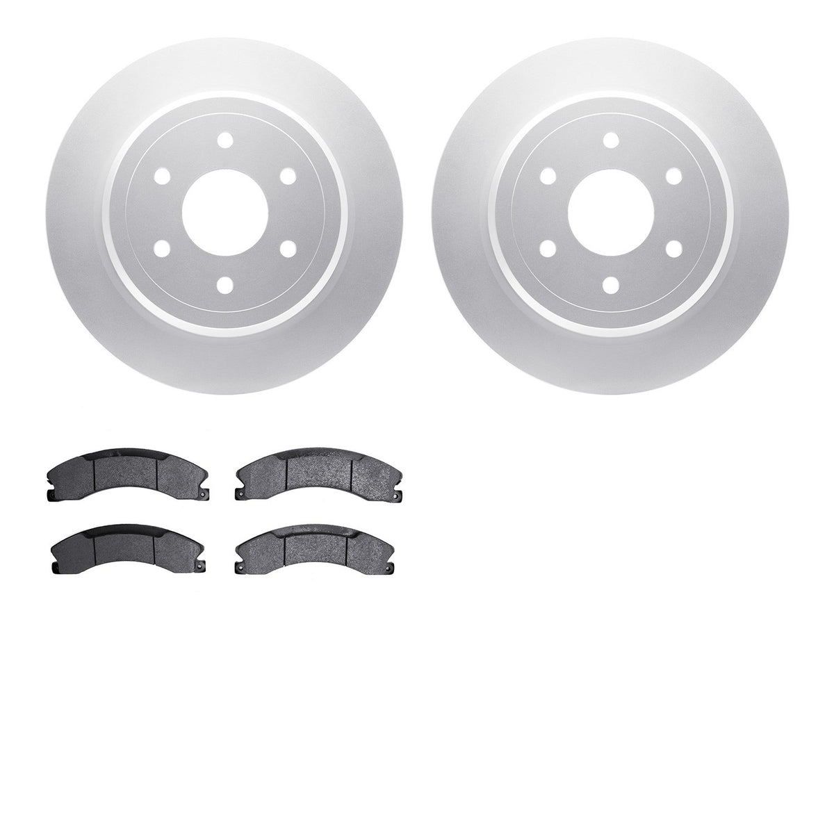 Dynamic Friction Company Disc Brake Kit 4502-67155