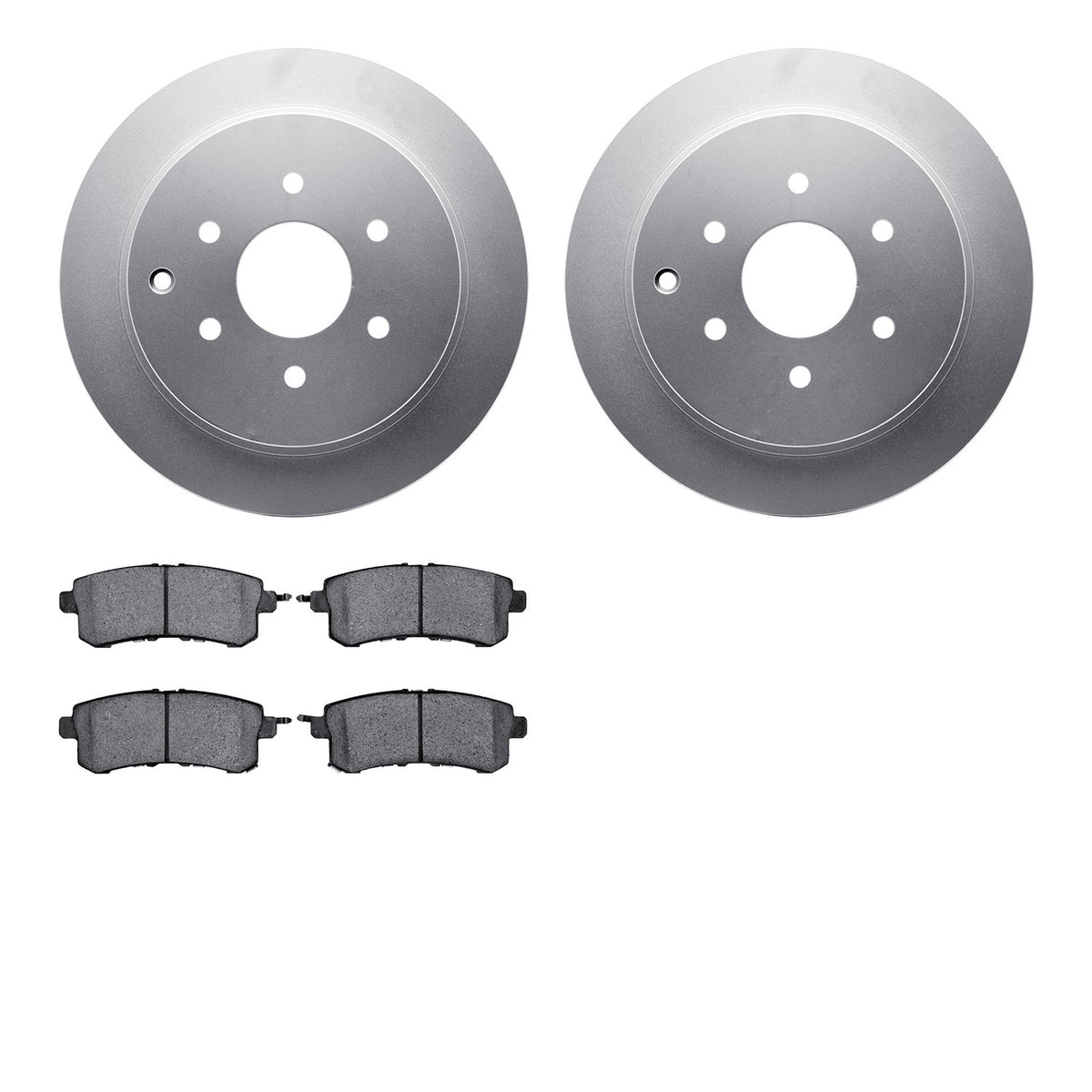 Dynamic Friction Company Disc Brake Kit 4502-68028