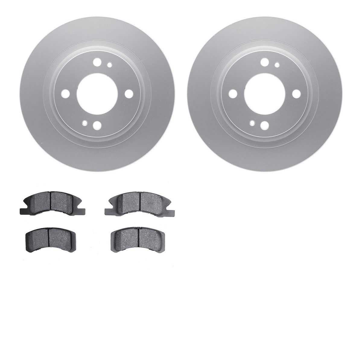 Dynamic Friction Company Disc Brake Kit 4502-72077