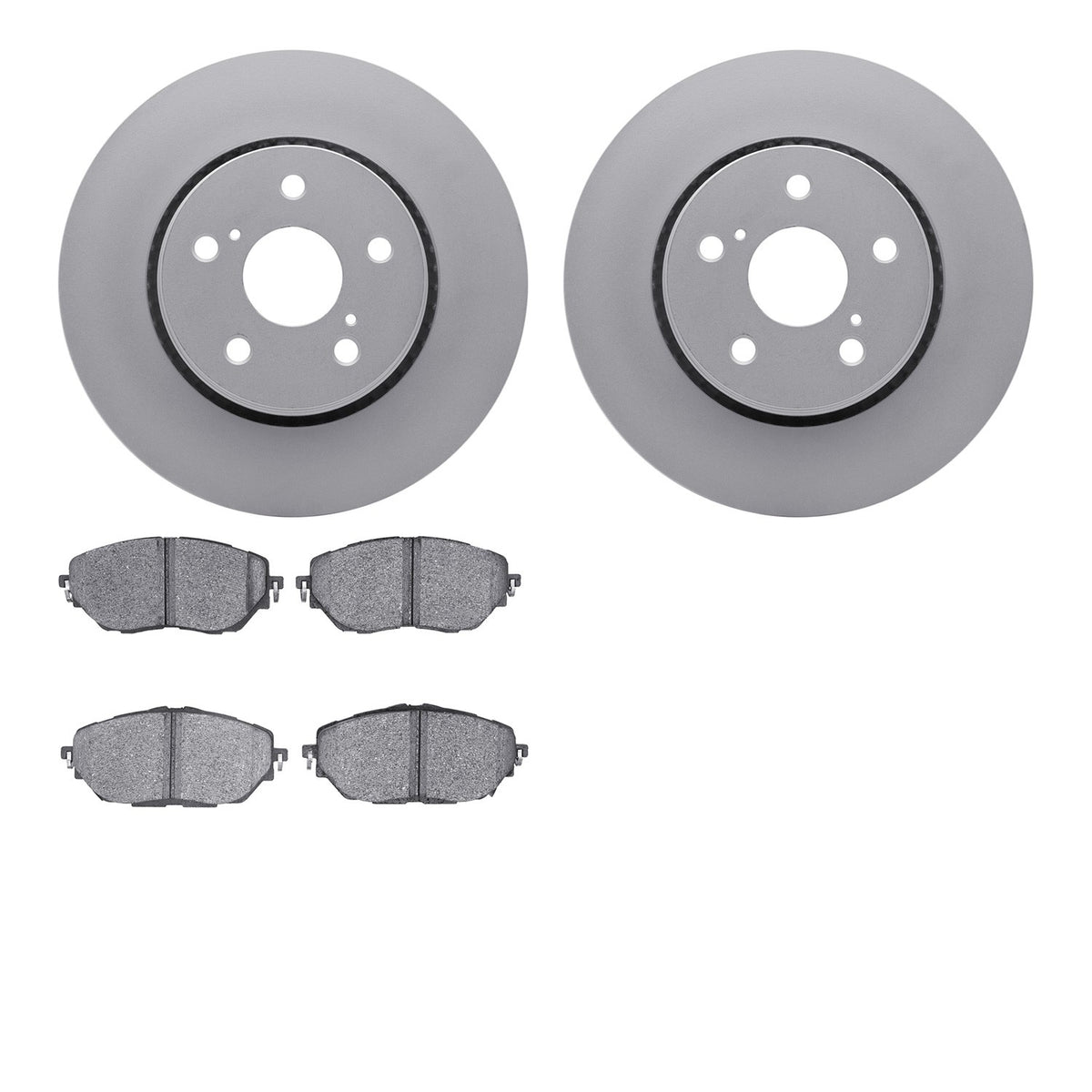Dynamic Friction Company Disc Brake Kit 4502-76187