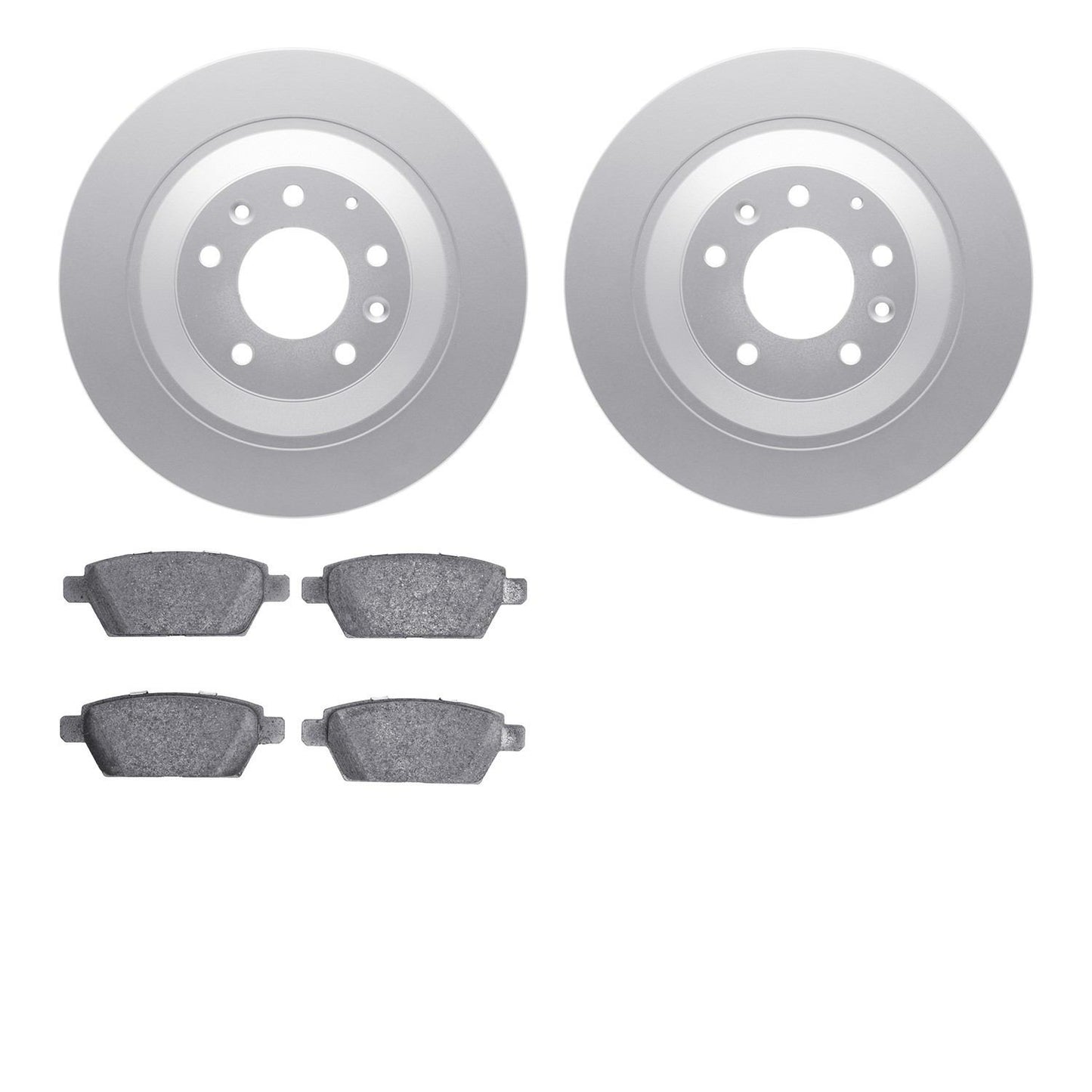 Dynamic Friction Company Disc Brake Kit 4502-80072
