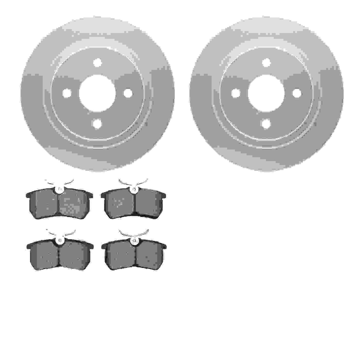 Dynamic Friction Company Disc Brake Kit 4502-99009