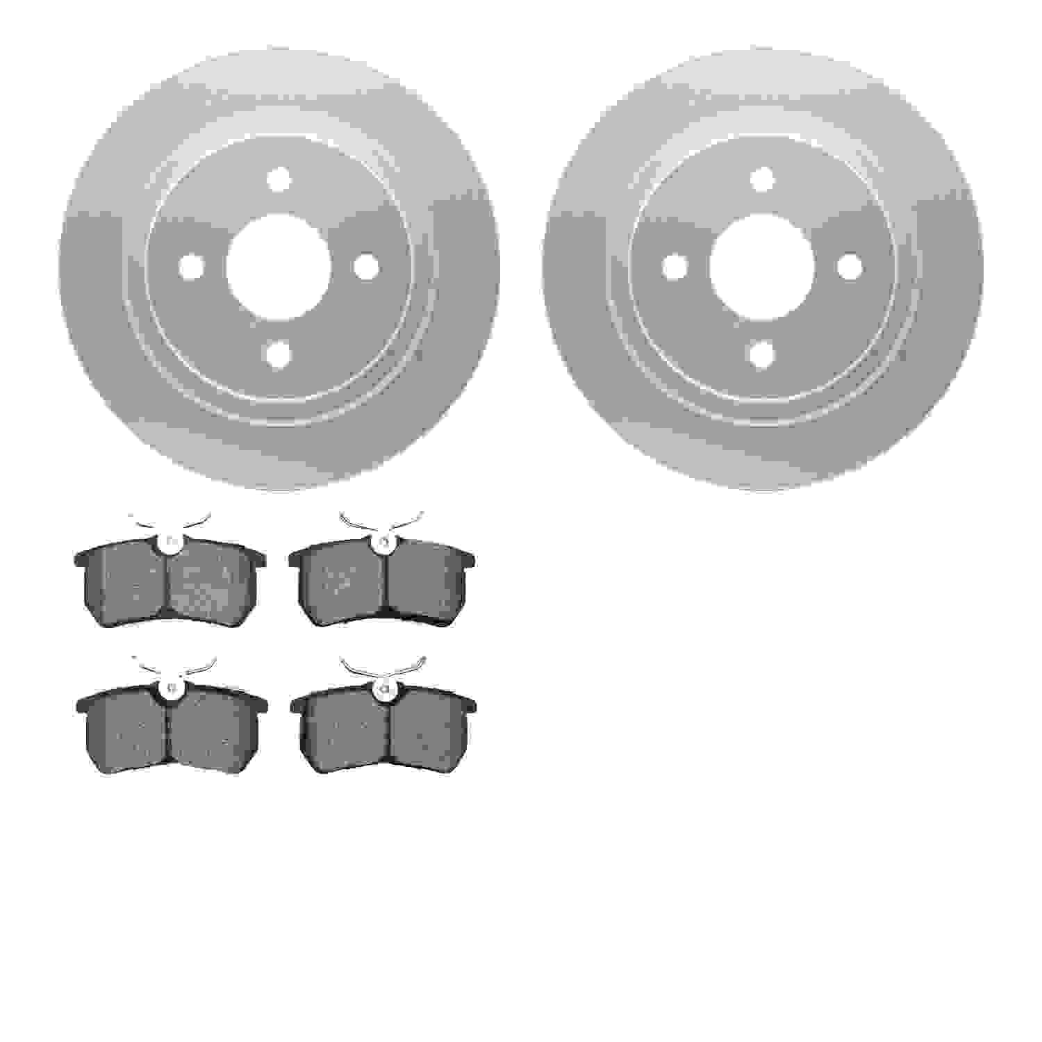 Dynamic Friction Company Disc Brake Kit 4502-99009