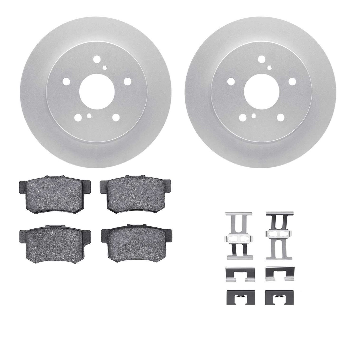 Dynamic Friction Company Disc Brake Kit 4512-01014