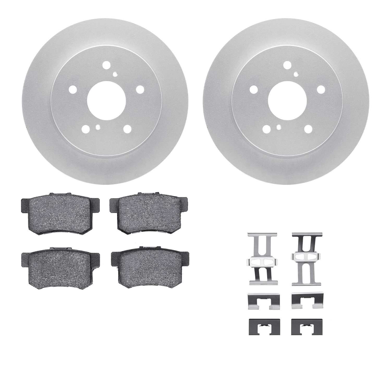 Dynamic Friction Company Disc Brake Kit 4512-01014