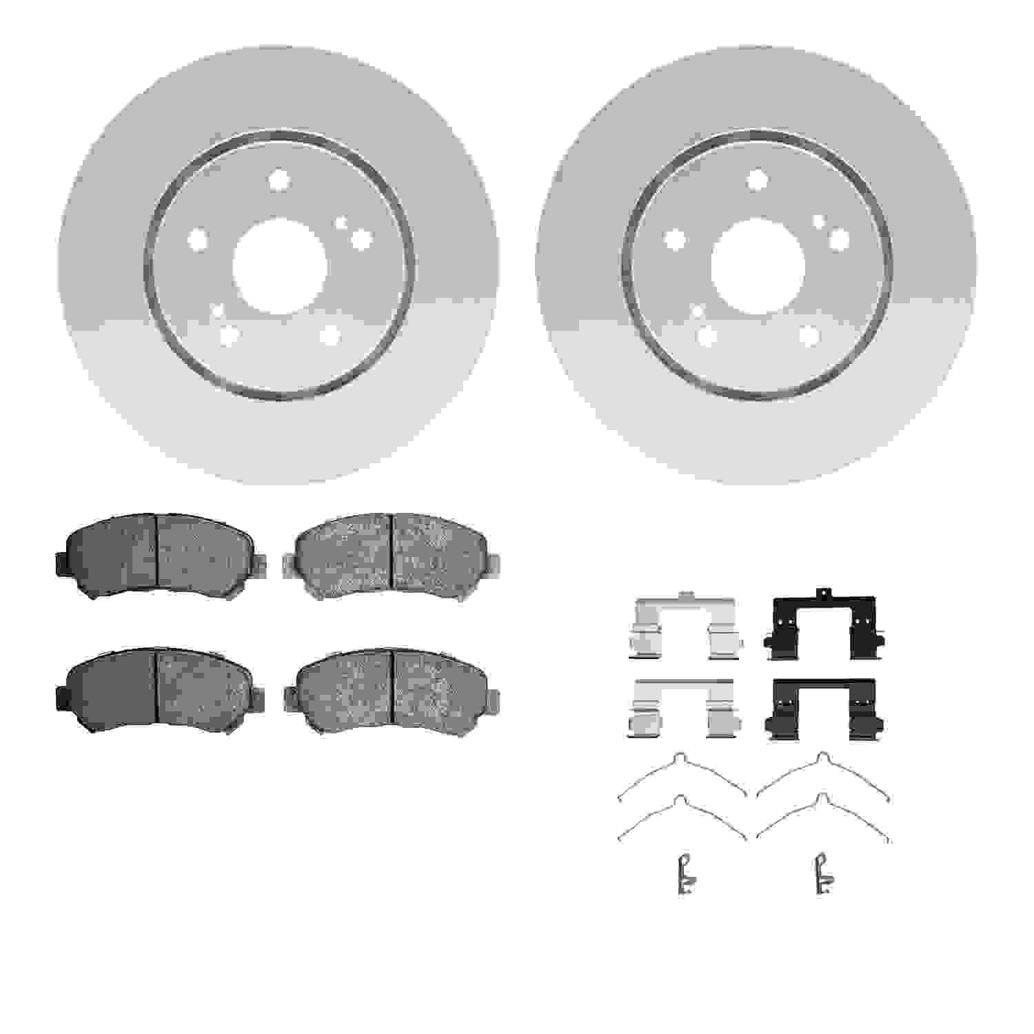 Dynamic Friction Company Disc Brake Kit 4512-01015