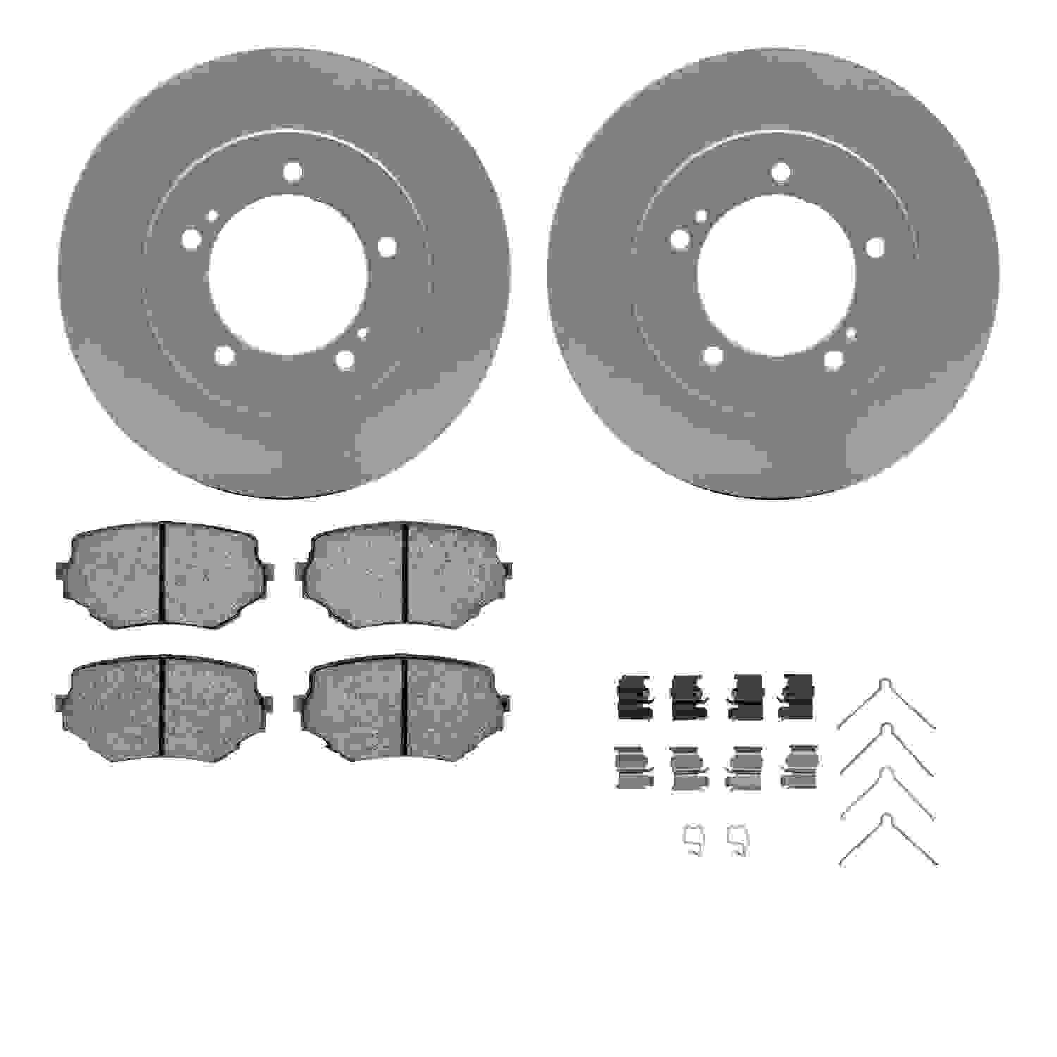 Dynamic Friction Company Disc Brake Kit 4512-01019