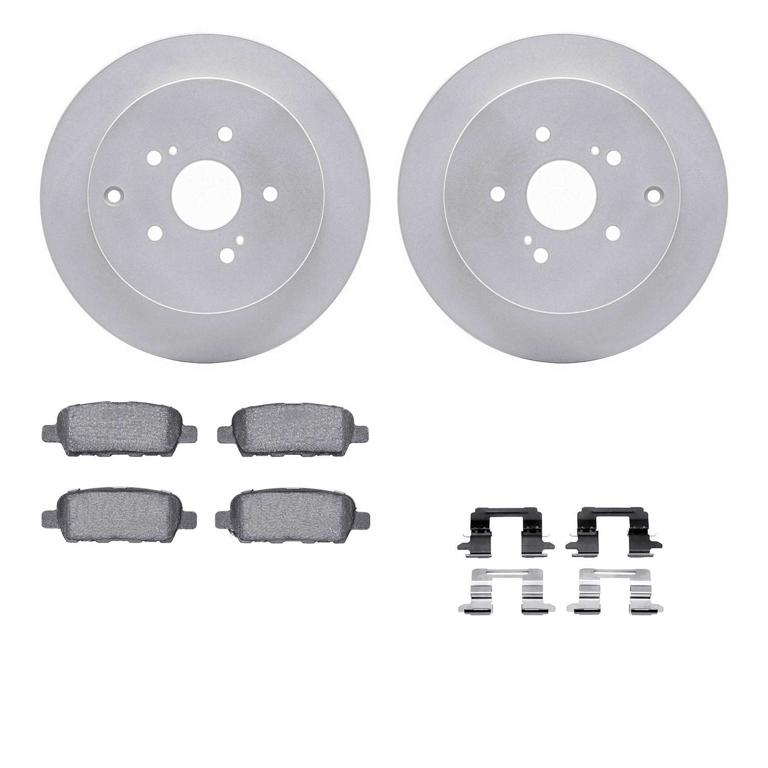 Dynamic Friction Company Disc Brake Kit 4512-01022