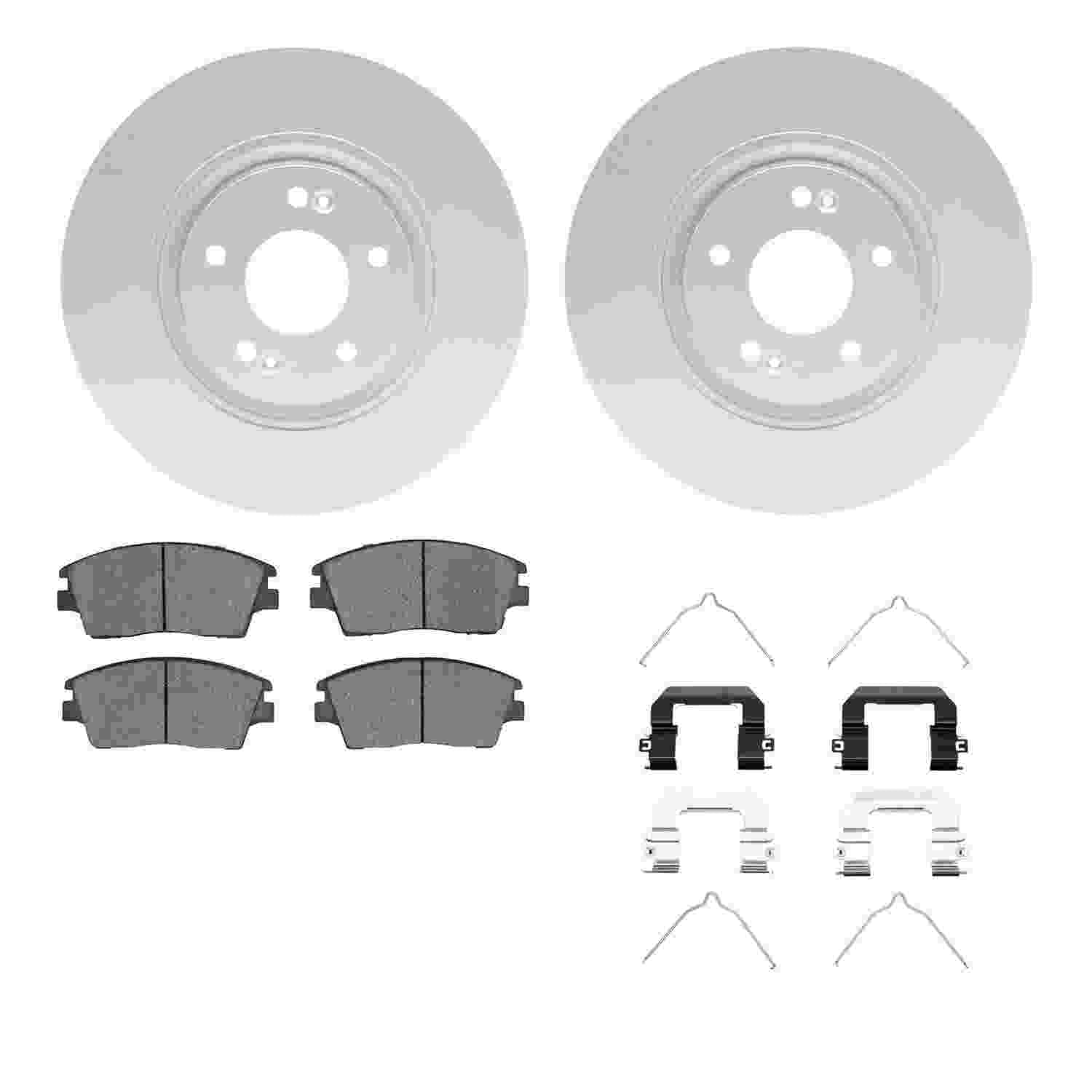 Dynamic Friction Company Disc Brake Kit 4512-03096