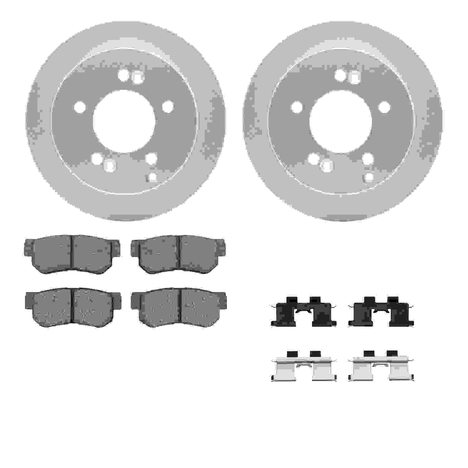 Dynamic Friction Company Disc Brake Kit 4512-03100