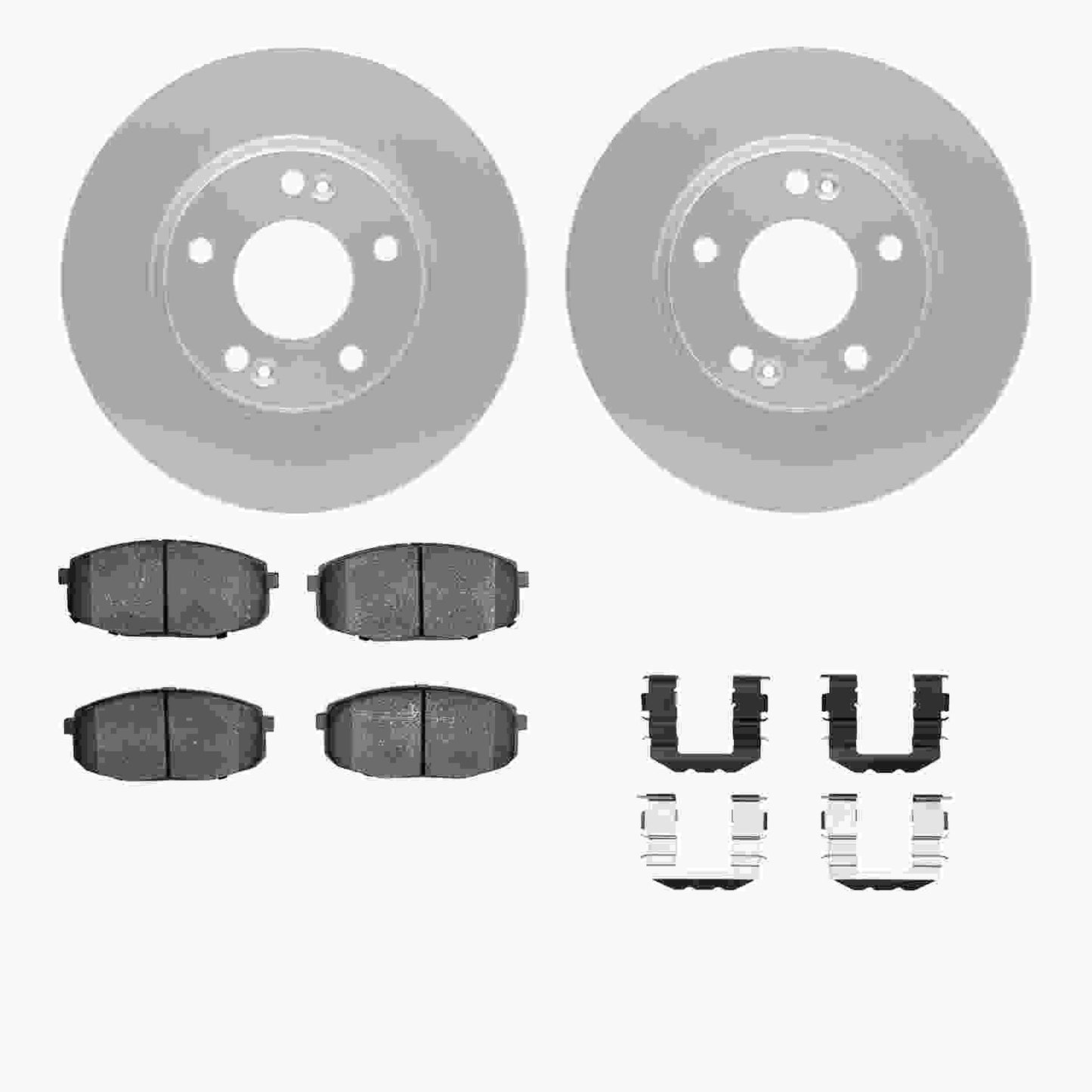 Dynamic Friction Company Disc Brake Kit 4512-03105