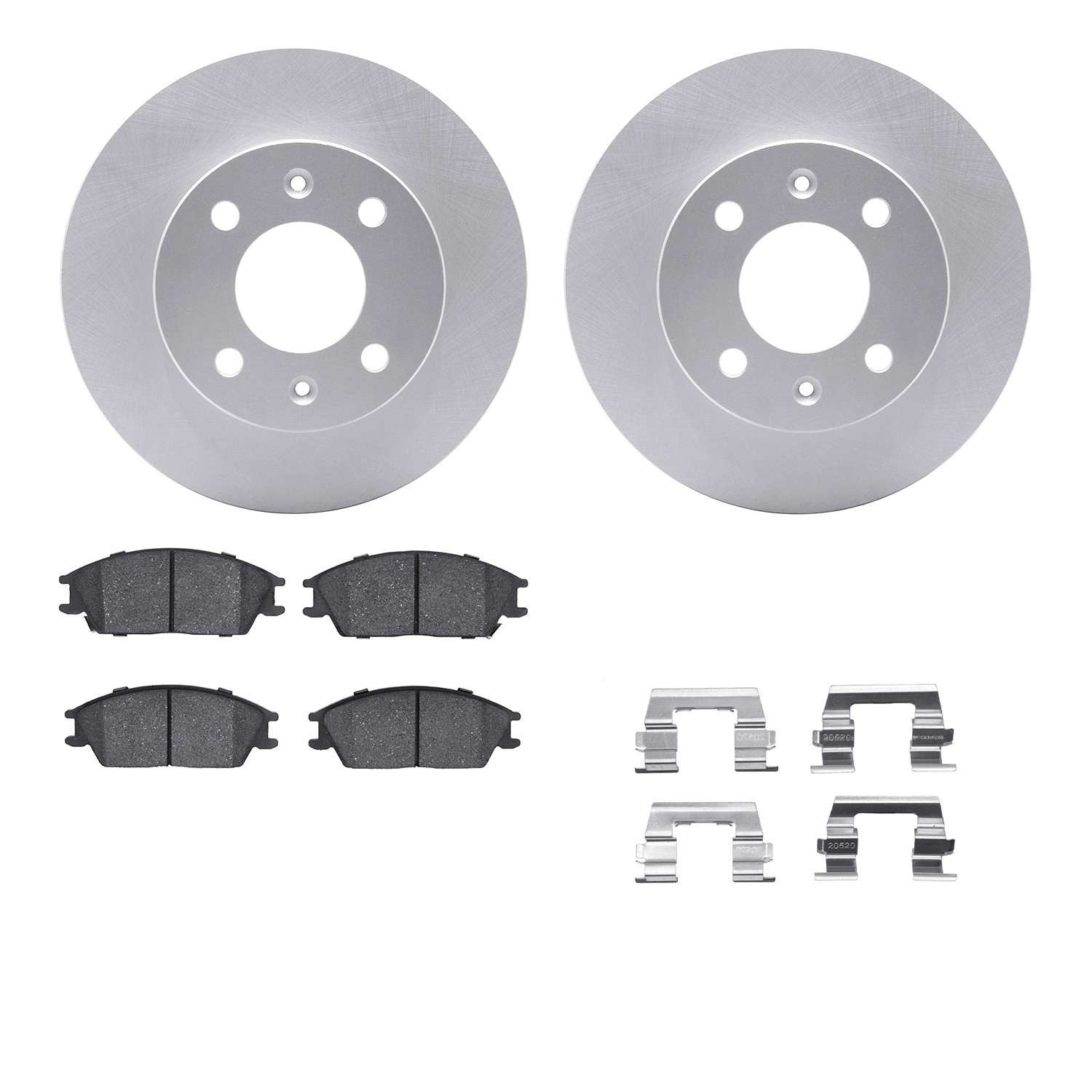 Dynamic Friction Company Disc Brake Kit 4512-03109