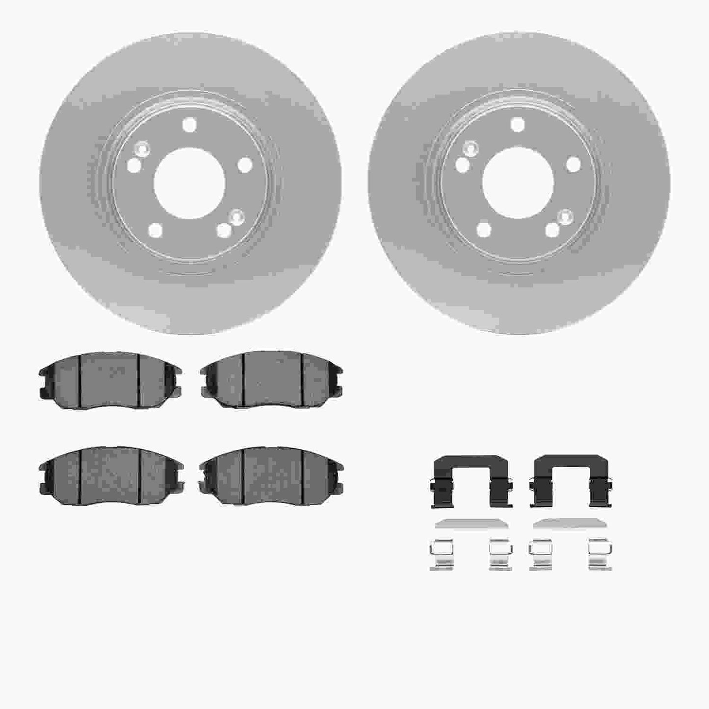 Dynamic Friction Company Disc Brake Kit 4512-03110