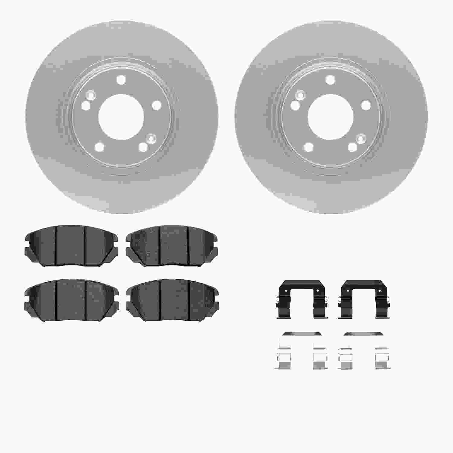 Dynamic Friction Company Disc Brake Kit 4512-03112