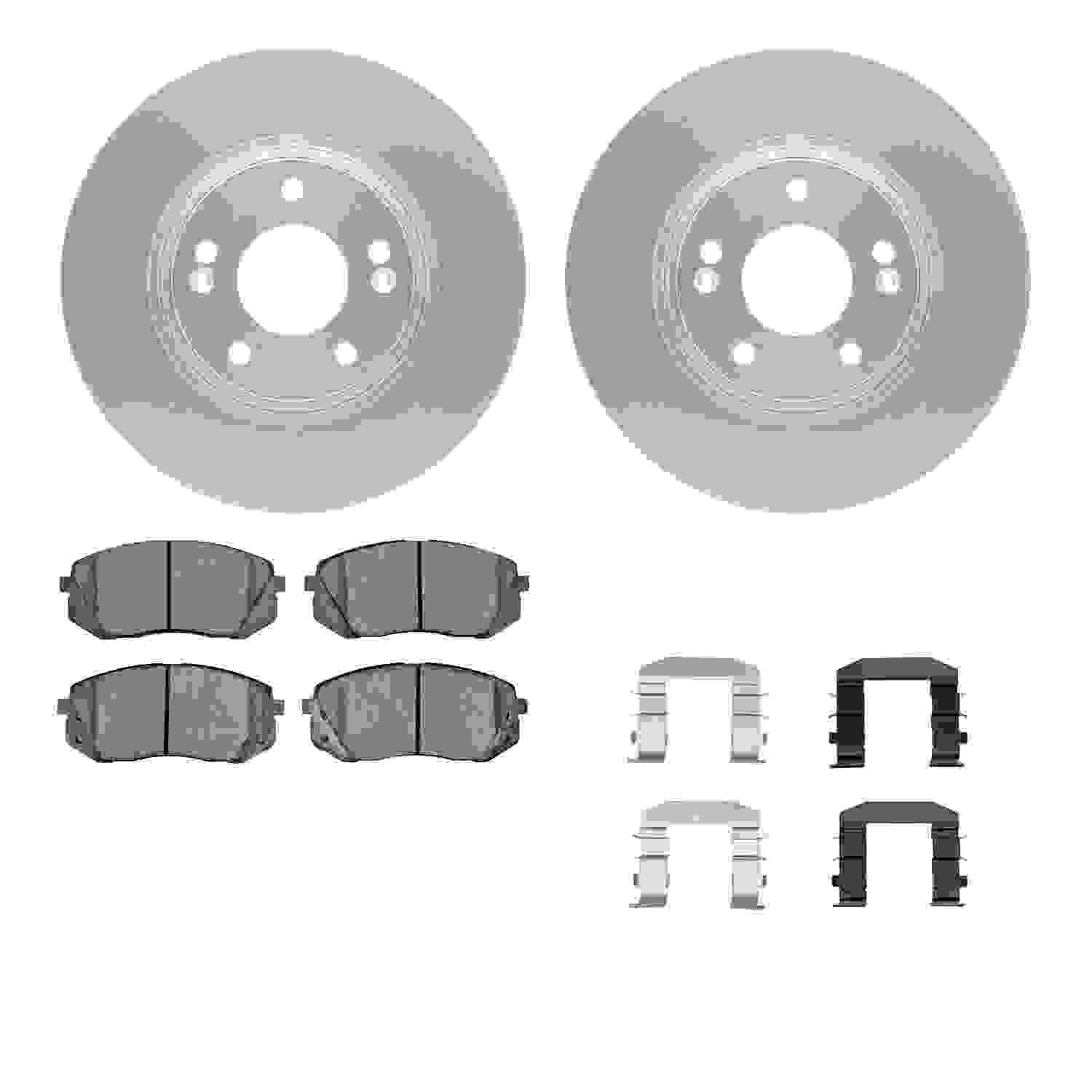 Dynamic Friction Company Disc Brake Kit 4512-03115