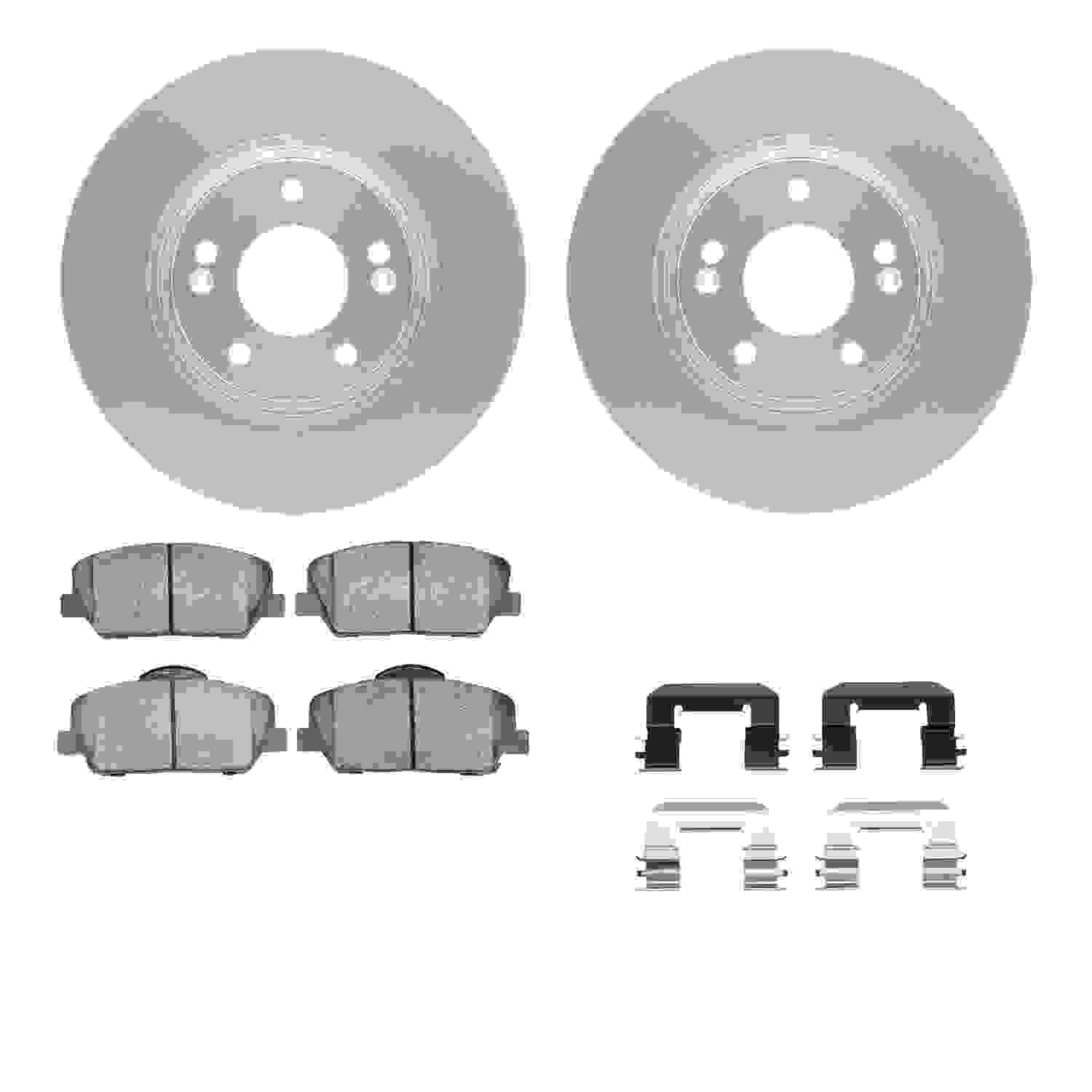 Dynamic Friction Company Disc Brake Kit 4512-03117