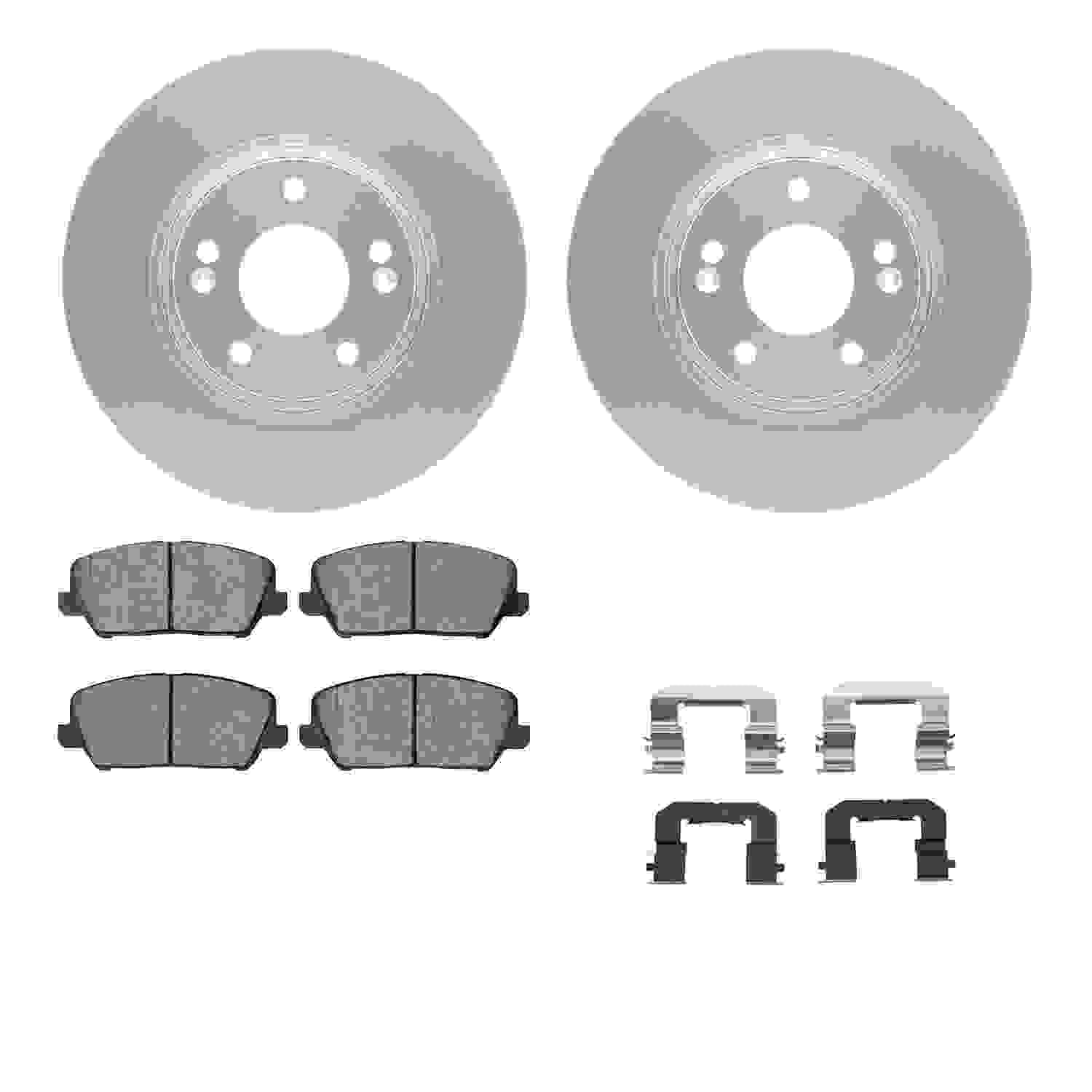 Dynamic Friction Company Disc Brake Kit 4512-03120