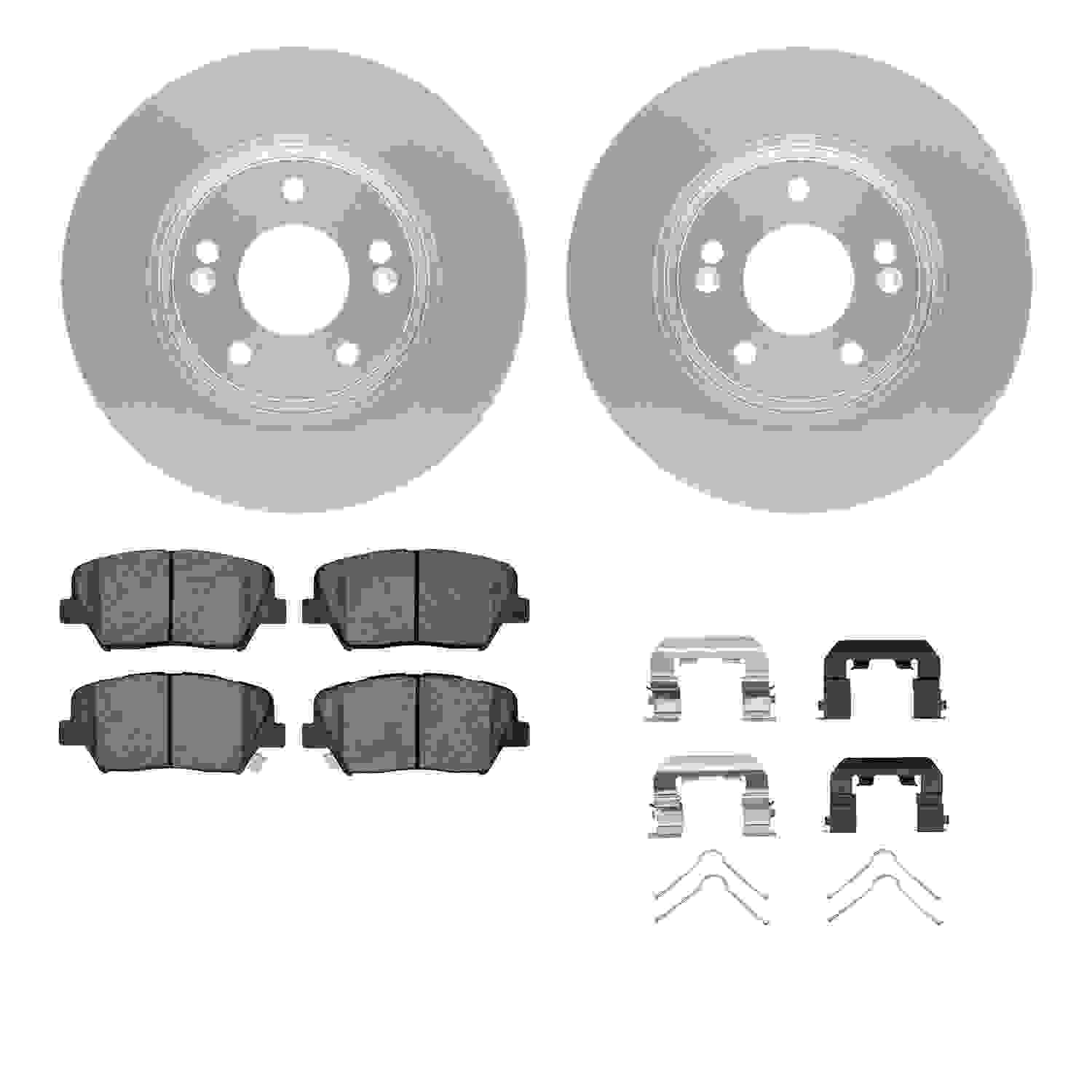 Dynamic Friction Company Disc Brake Kit 4512-03121