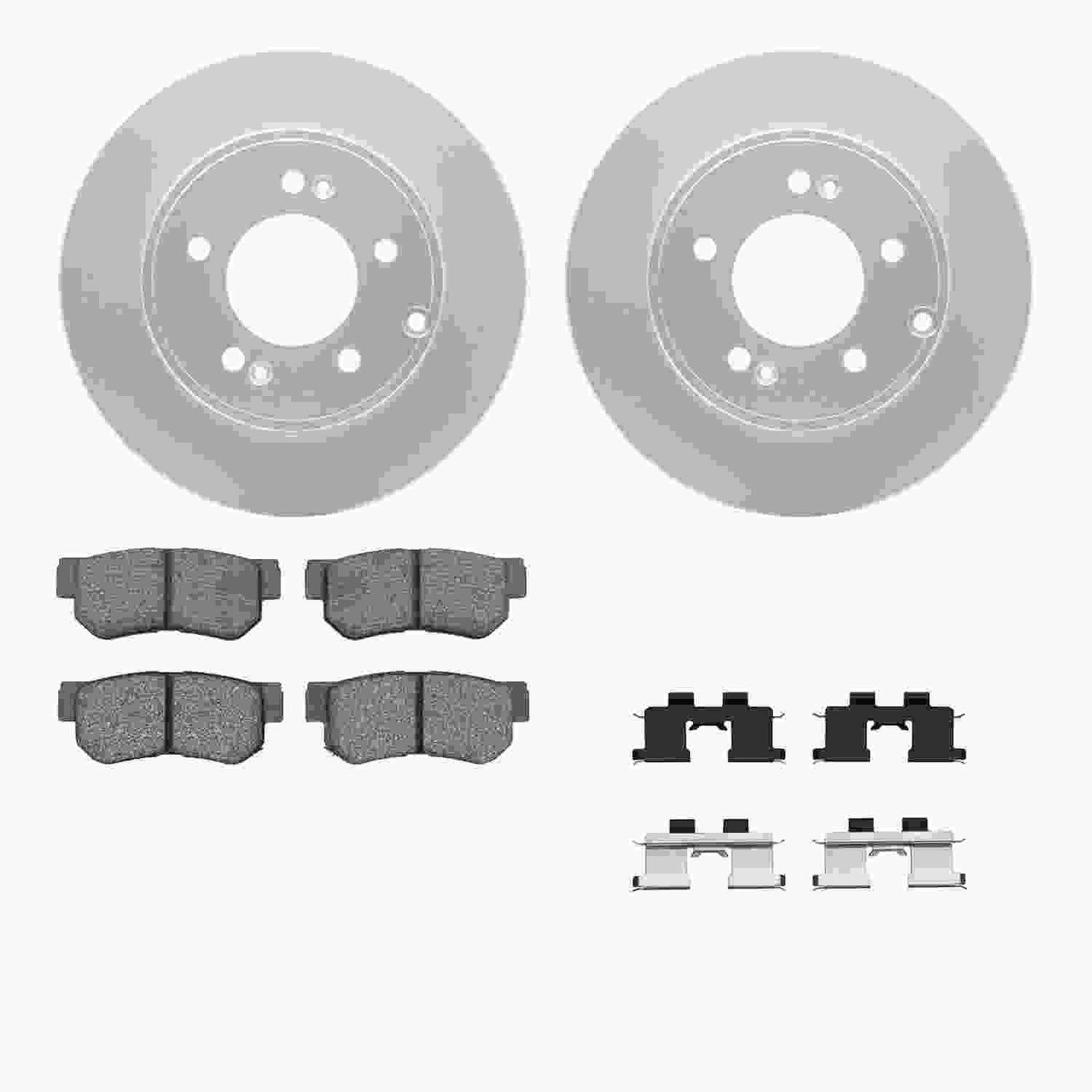 Dynamic Friction Company Disc Brake Kit 4512-03123
