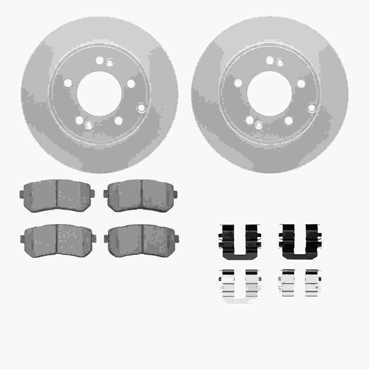 Dynamic Friction Company Disc Brake Kit 4512-03125