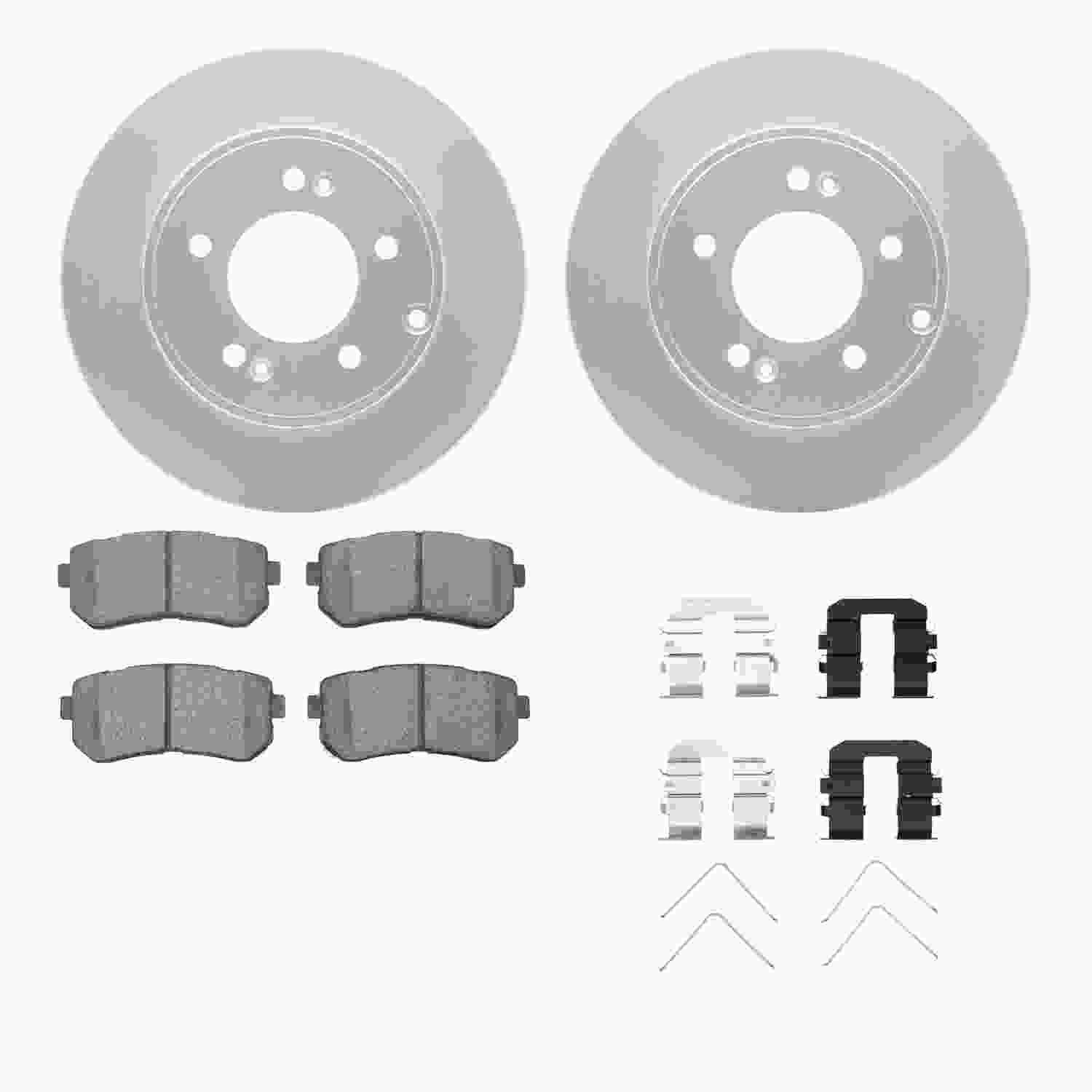 Dynamic Friction Company Disc Brake Kit 4512-03127