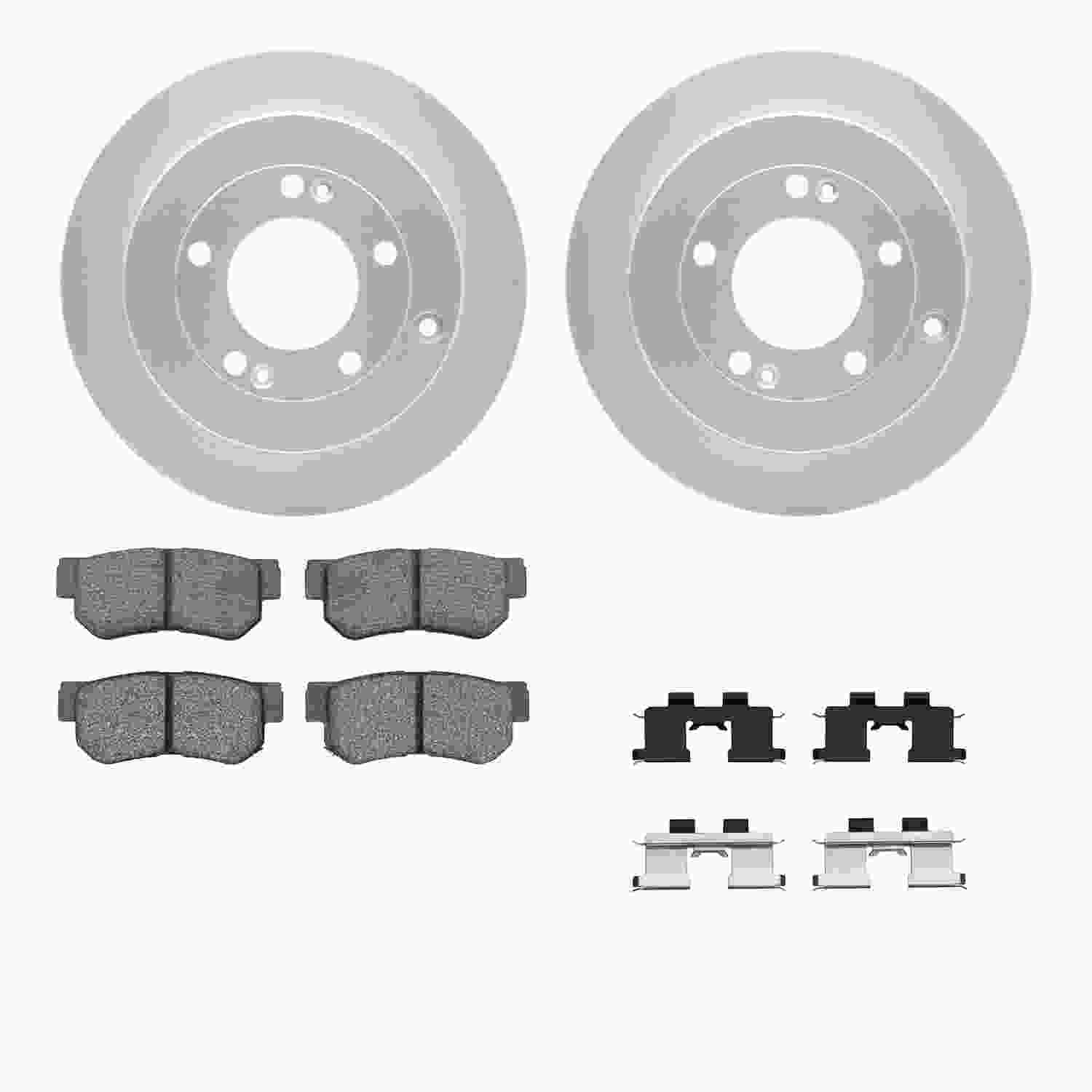 Dynamic Friction Company Disc Brake Kit 4512-03129