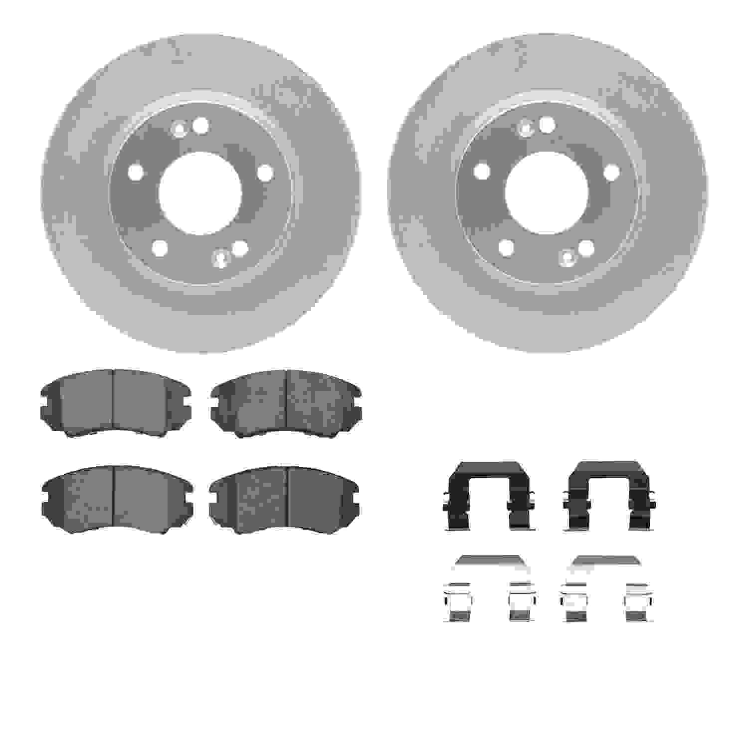 Dynamic Friction Company Disc Brake Kit 4512-03131