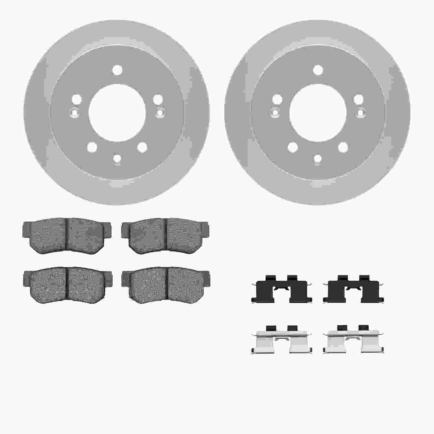 Dynamic Friction Company Disc Brake Kit 4512-03132