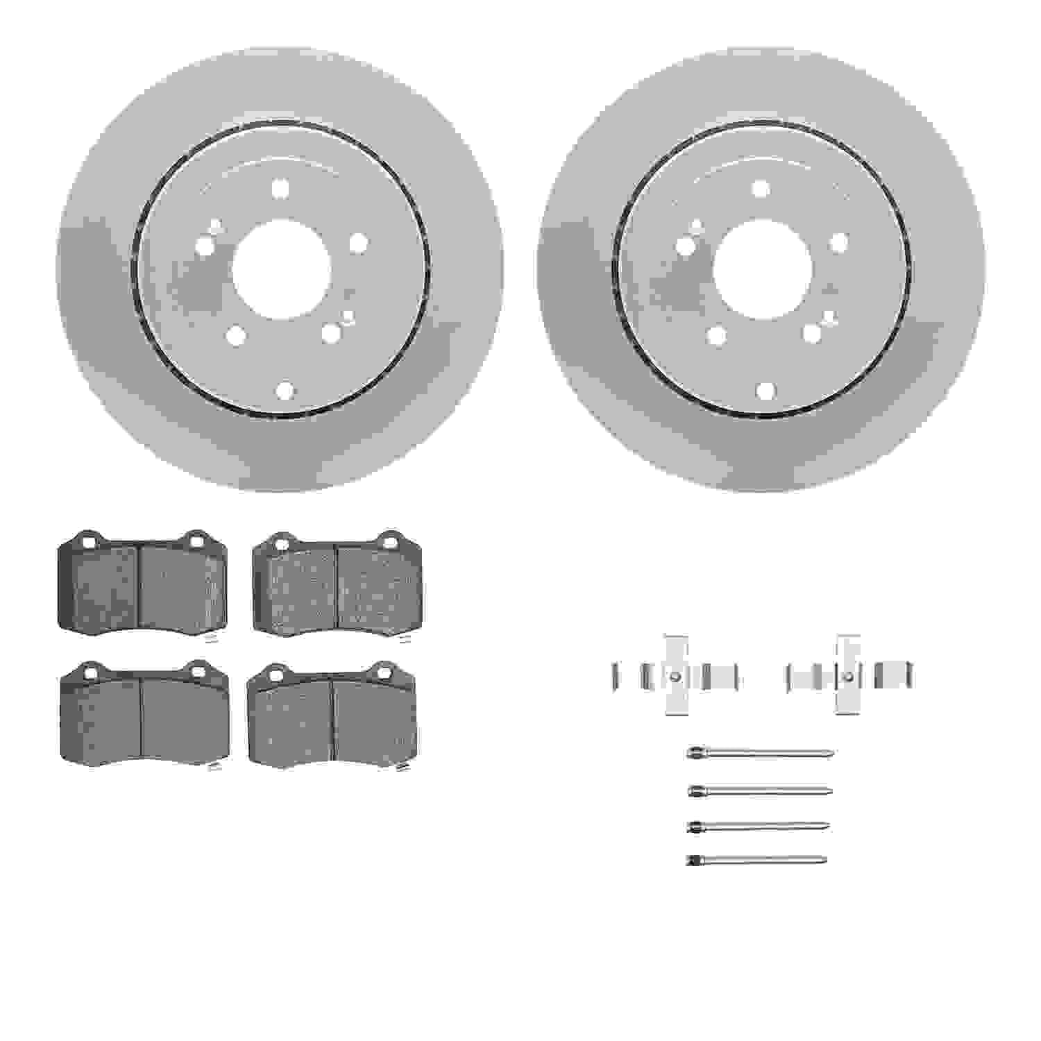 Dynamic Friction Company Disc Brake Kit 4512-03139